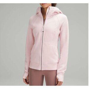 Lululemon Scuba Hoodie *Light Cotton Fleece 6 Flush Baby Pink EUC Still Soft